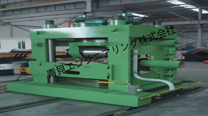 2本ロール棒材矯正機