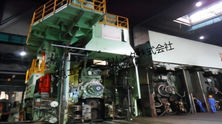 四つロール仕上げ圧延機