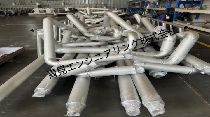 ダブルジャケット低温パイプ