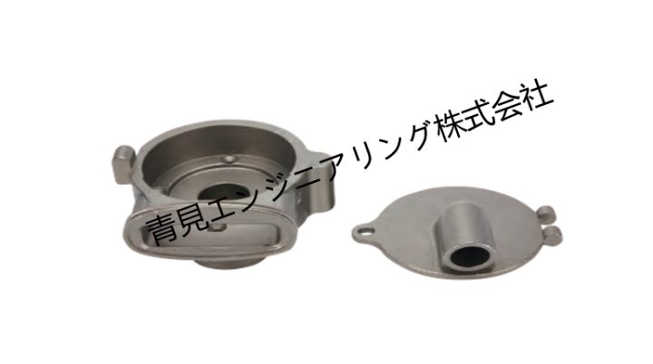 小麦粉機バルブ本体、キャップ